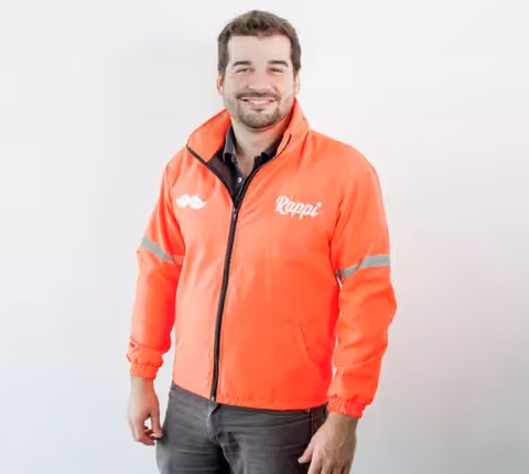 Bruno Nardon na época em que era do Rappi Brasil